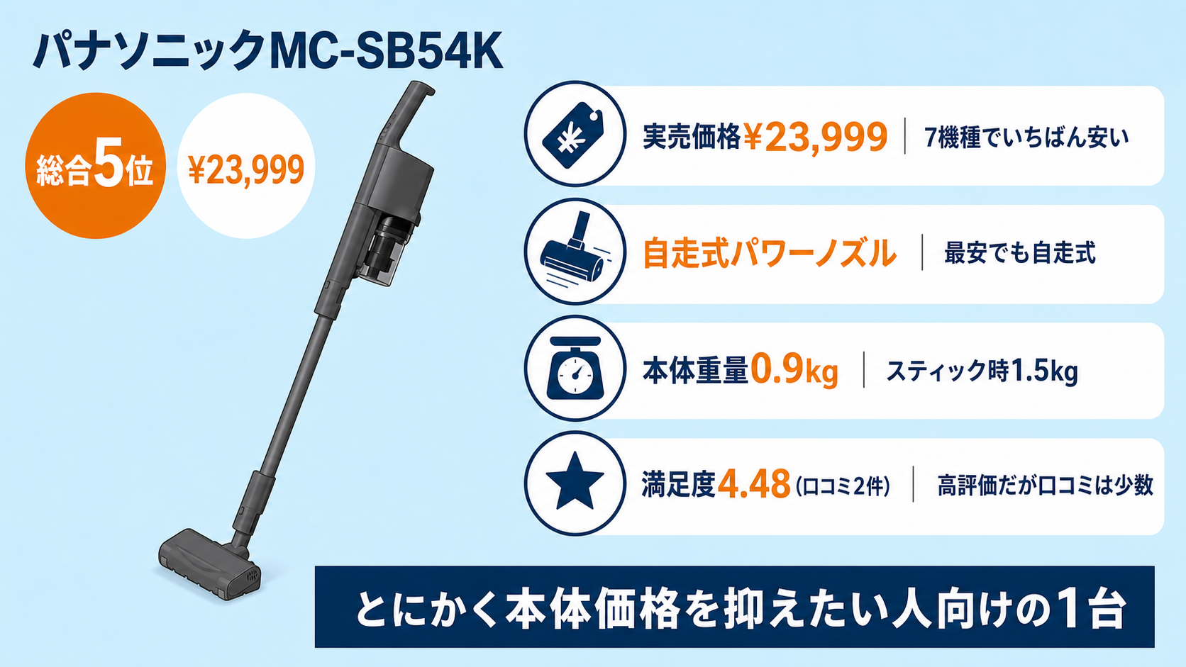 2〜3万円台コスパ重視コードレス掃除機比較 fig10