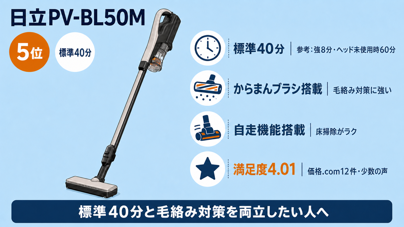 連続使用時間が長いコードレス掃除機おすすめ5選 fig10