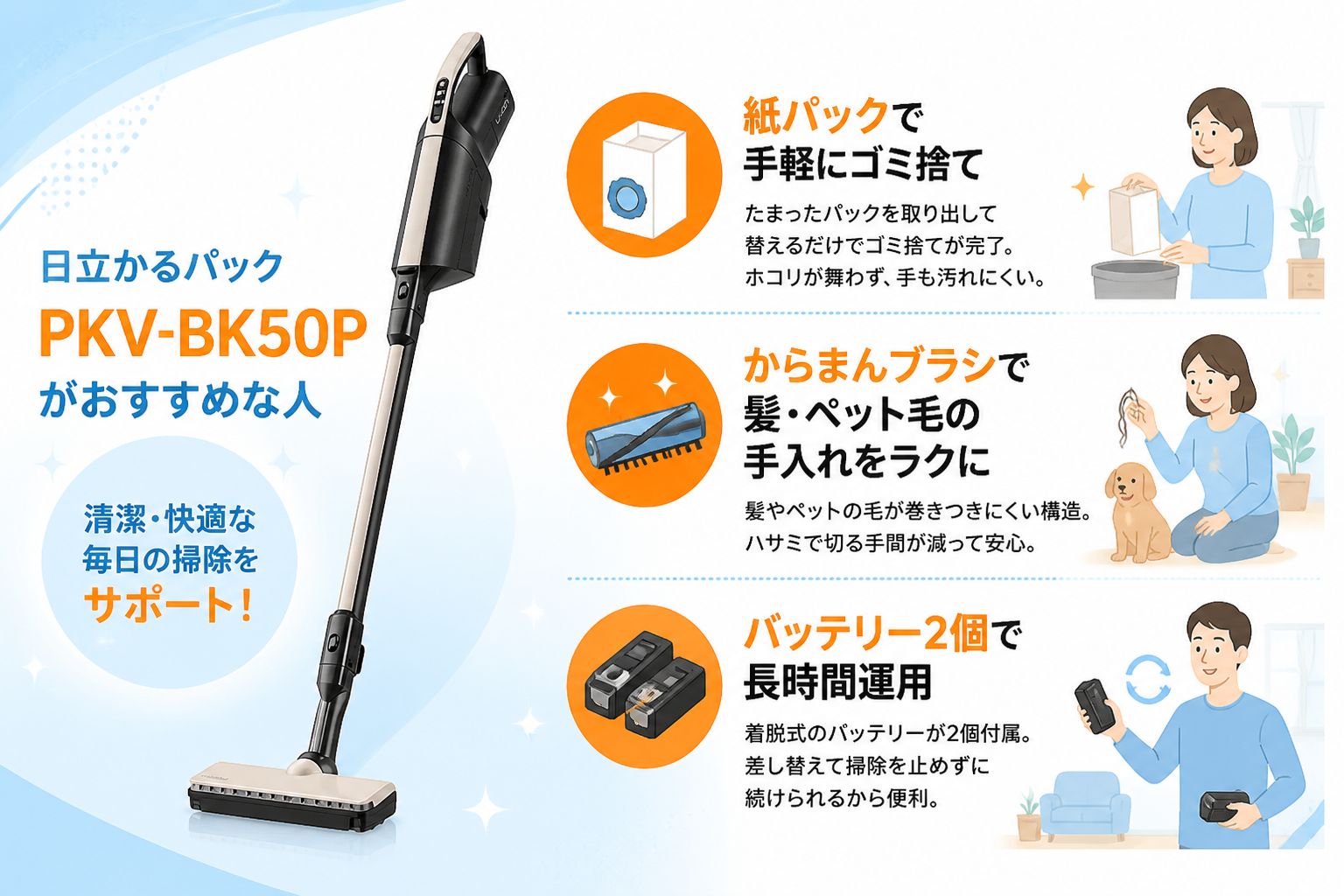 日立かるパックPKV-BK50Pと日立パワかるPV-BL50Mの違い比較 fig11