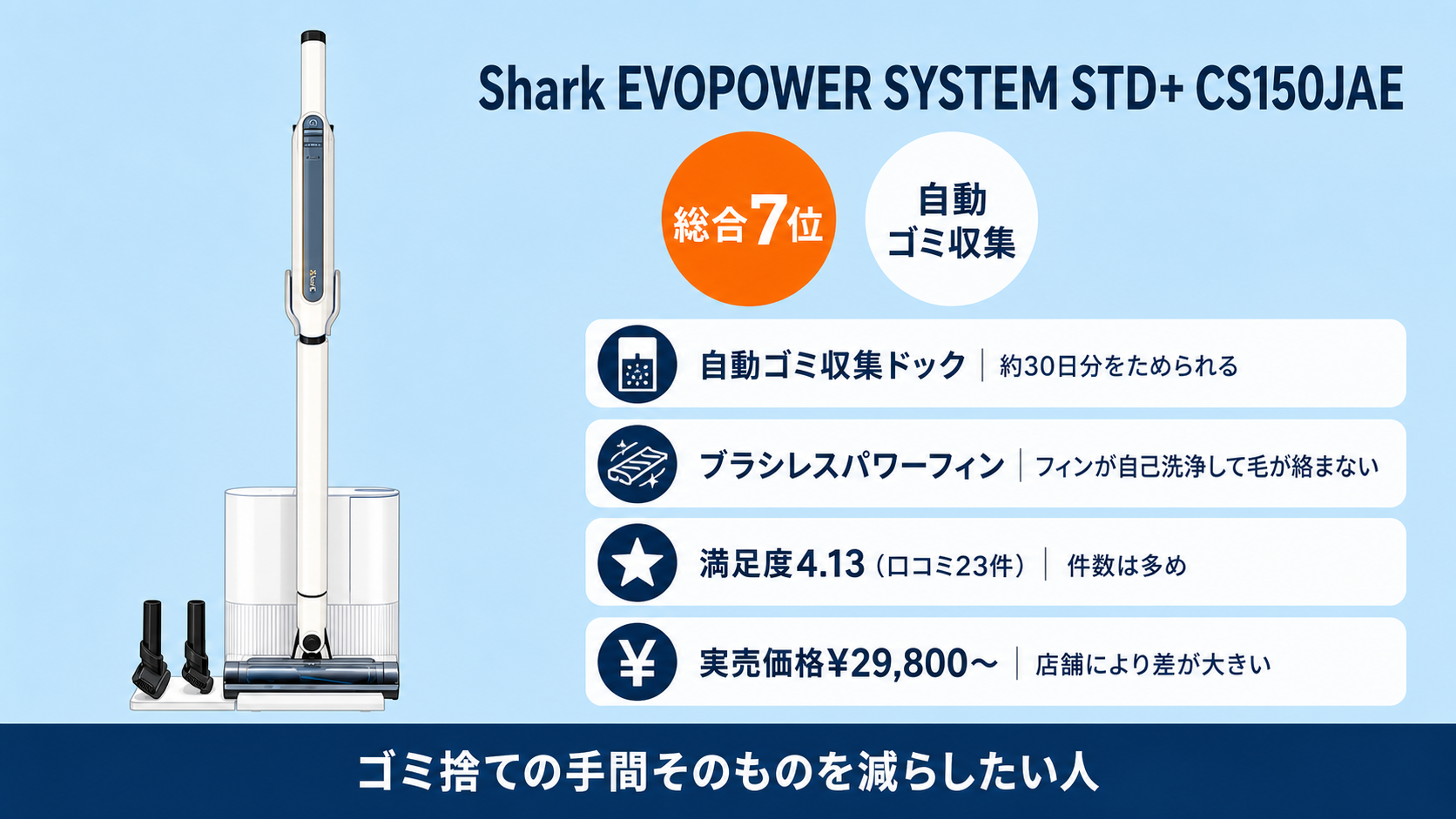 ペットの毛に強いコードレス掃除機比較 fig12