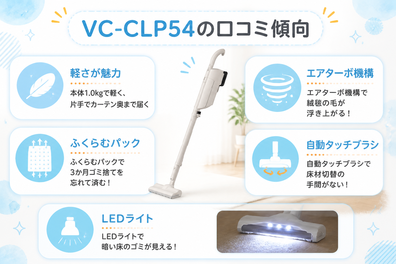 東芝VC-CLP54とダイソンV8 Originの違いを比較 fig17