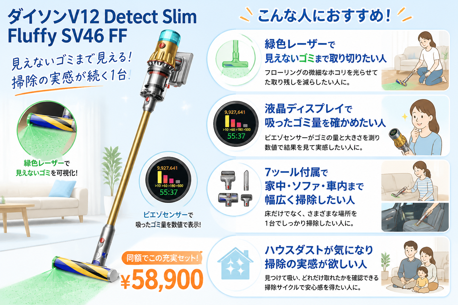 コードレス掃除機おすすめ15選 ランキング fig24